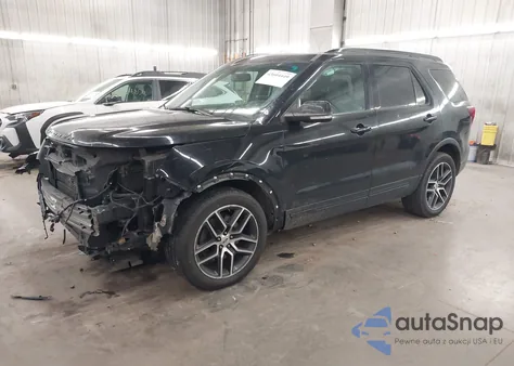 2016 Ford Explorer Sport из США, поврежденный, VIN 1FM5K8GT7GGA25666